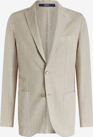 Coupe regular Veste de costume Boggi Milano en beige : devant