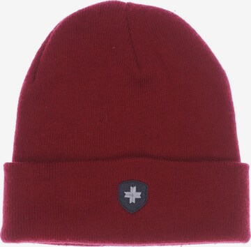 Wellensteyn Hat & Cap in One size in Red: front