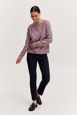 b.young Knit Cardigan in Grey