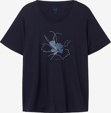 Tom Tailor Women + T-Shirt in Blau: predná strana