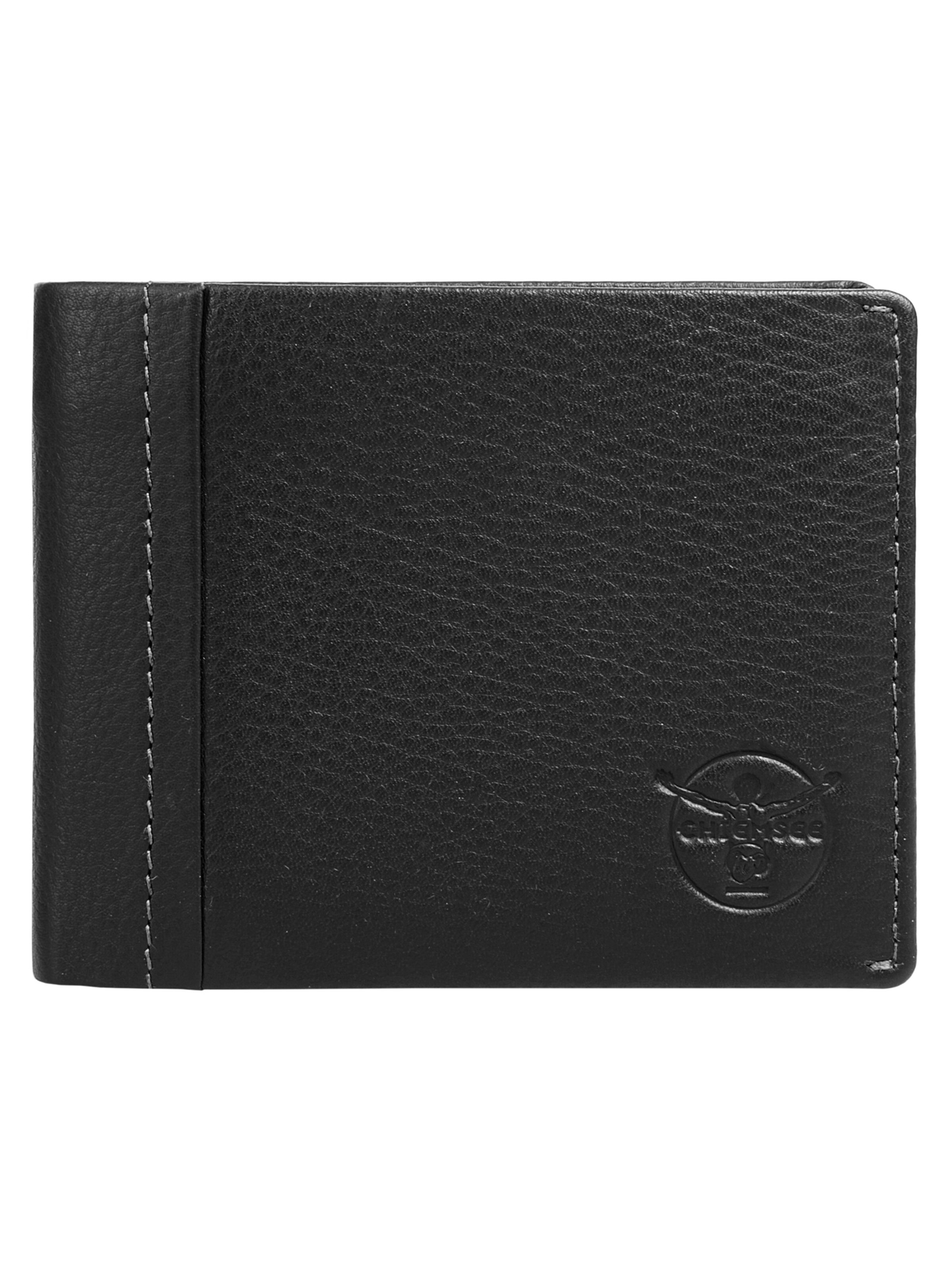 CHIEMSEE Wallet in Black: front