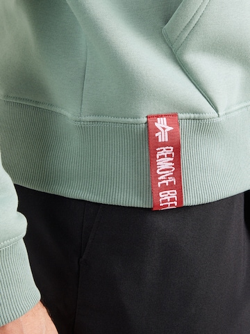 ALPHA INDUSTRIES Mikina – zelená