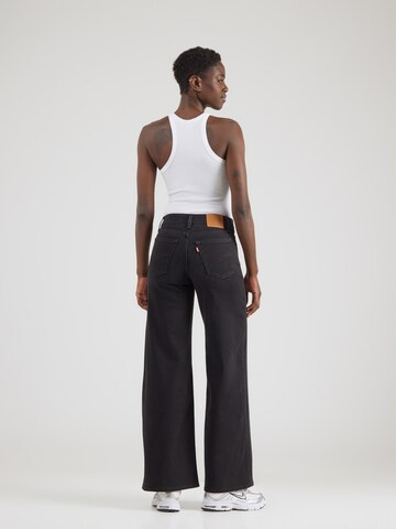 LEVI'S ®Wide Leg/ Široke nogavice Traperice '728' - crna boja