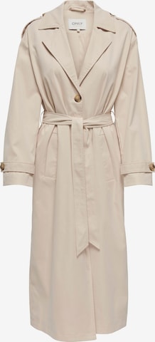 Manteau mi-saison 'Rose' ONLY en beige : devant