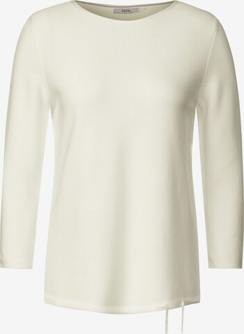 CECIL Sweater in White: front