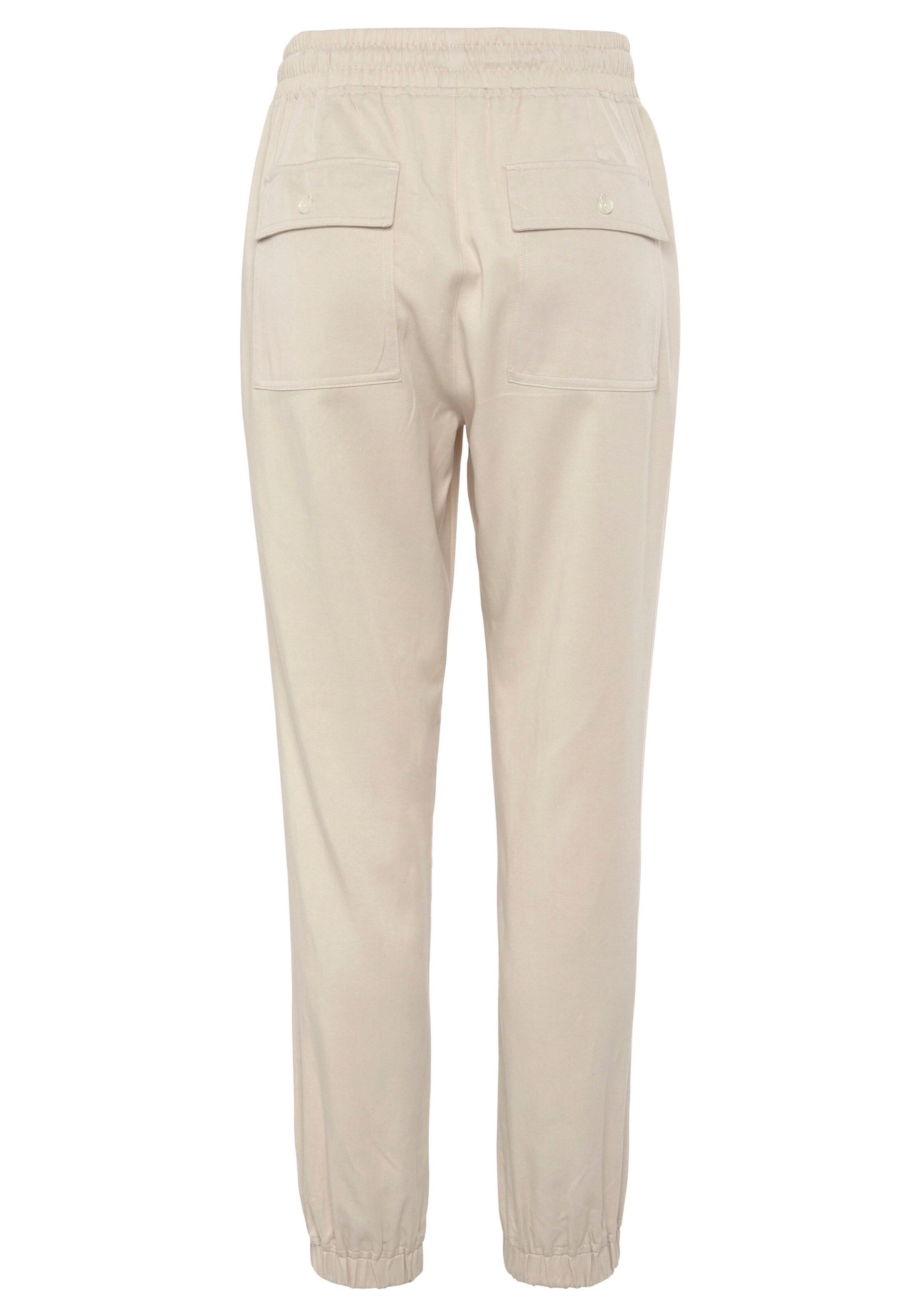 LASCANA Tapered Trousers in Beige