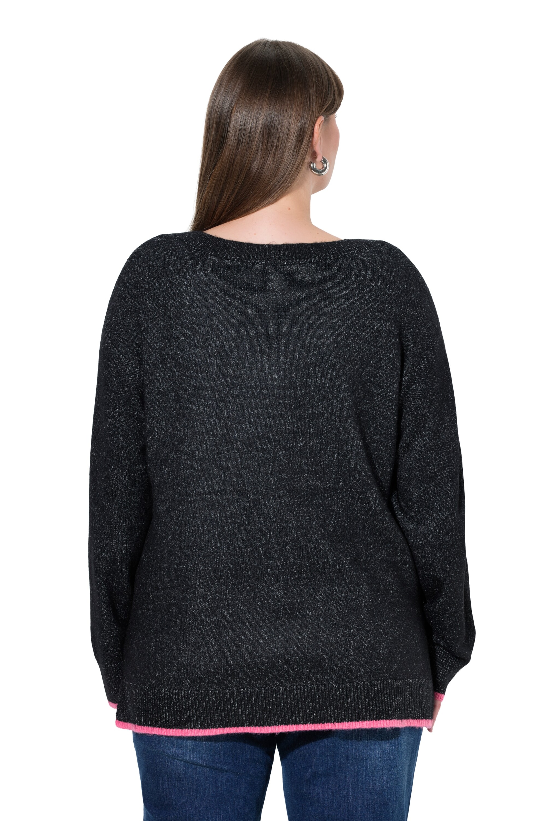 Ulla Popken Trui in Zwart