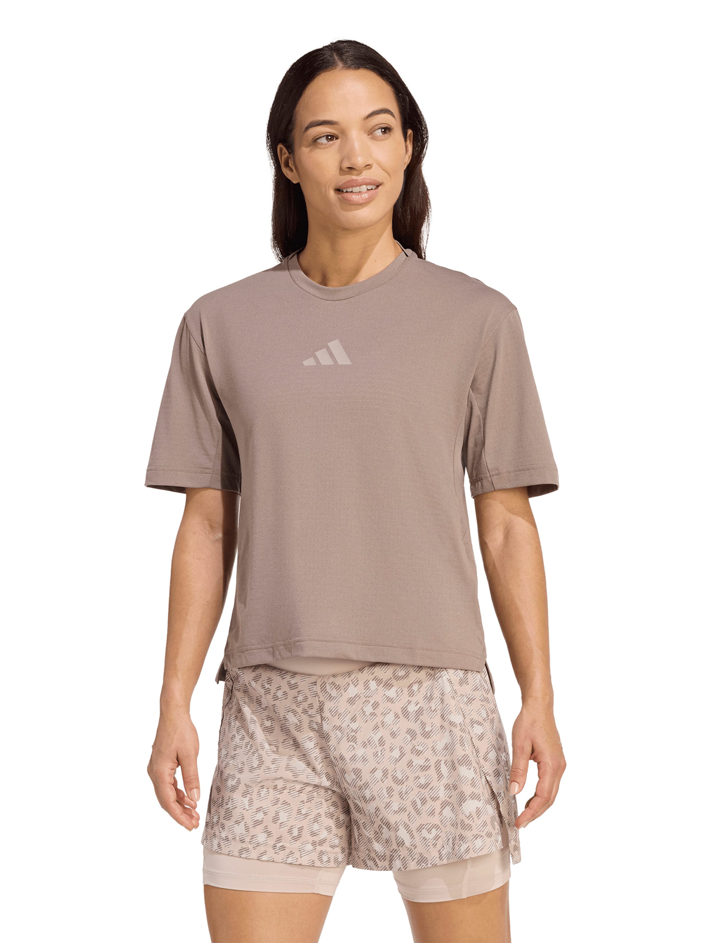 T-shirt fonctionnel 'XPL' ADIDAS TERREX en marron : devant