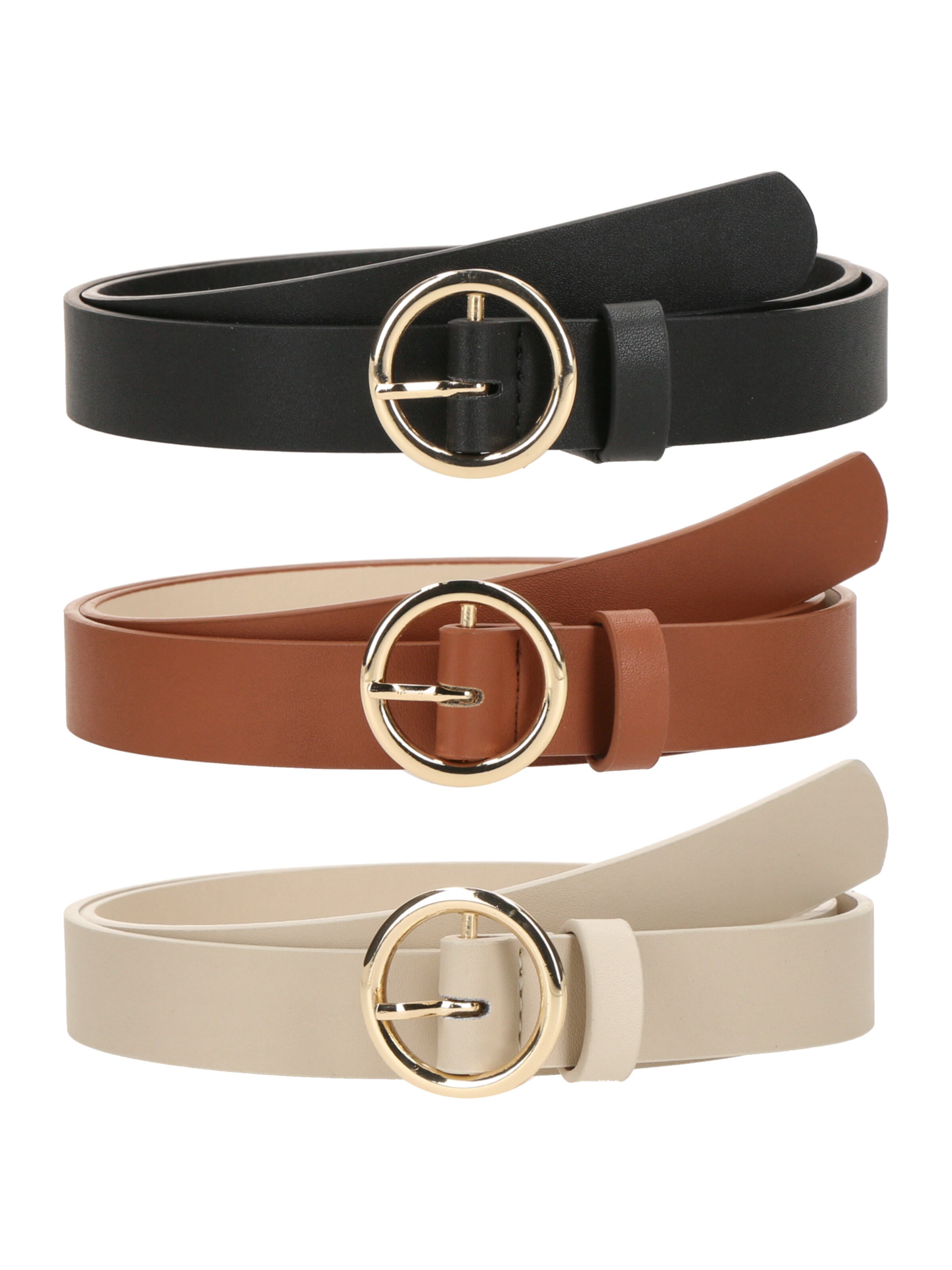 ABOUT YOU Vyö värissä musta: etupuoli