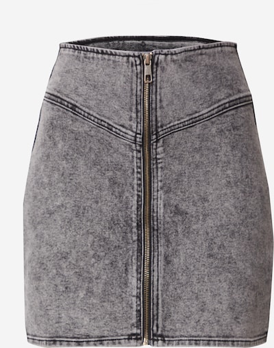 EDITED Rock 'Sadie' in black denim, Produktansicht