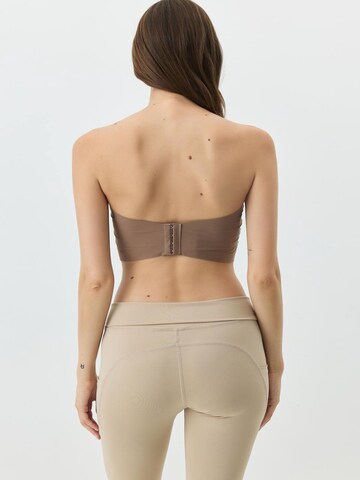 Bandeau Soutien-gorge C&City en marron