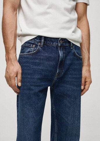 MANGO MAN Regular Jeans 'Moby' in Blau