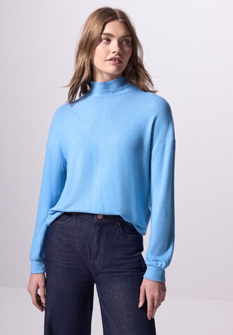 Street One Studio Sweater in Blue: front