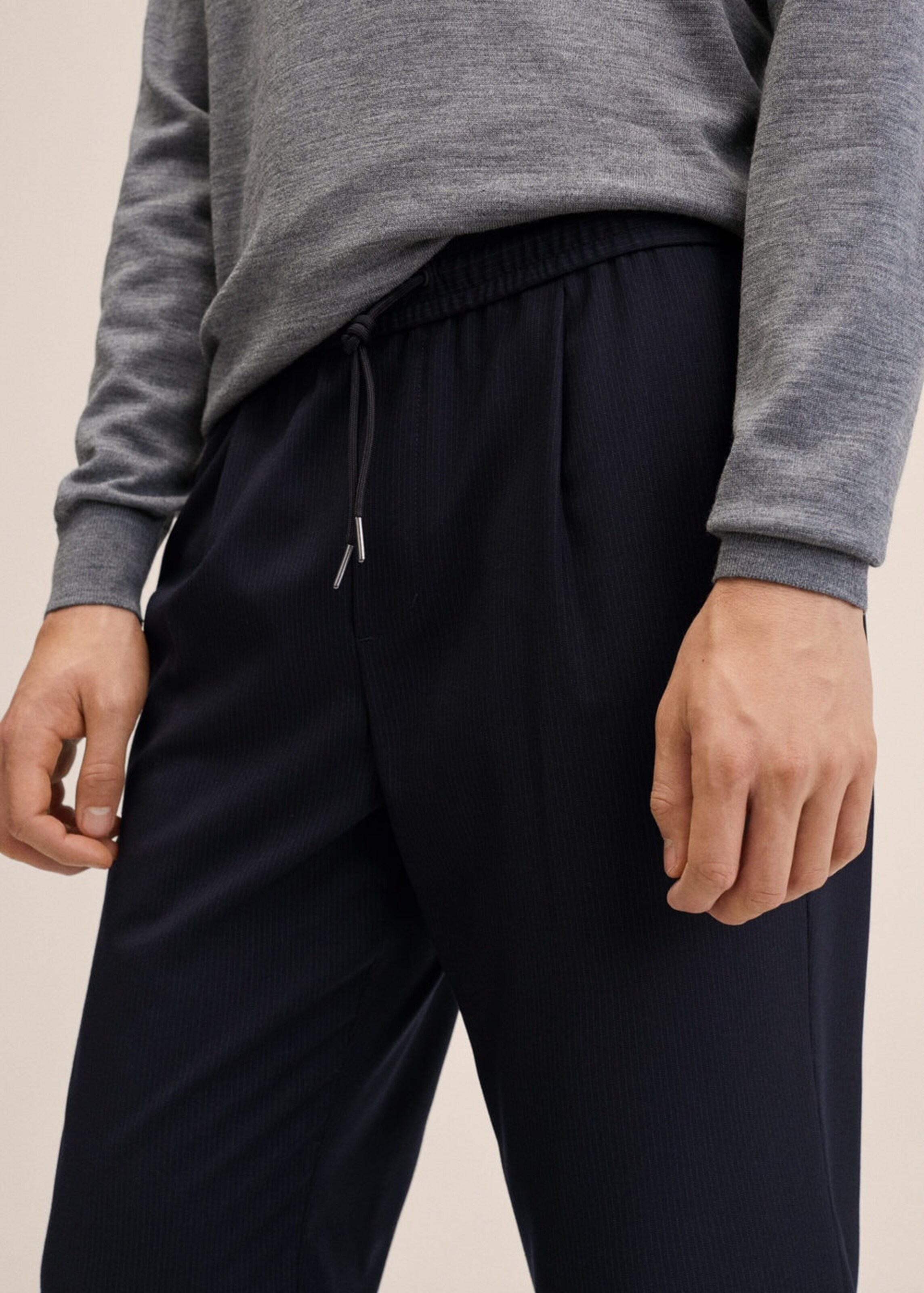 Männer Hosen MANGO MAN Hose 'Romero' in Dunkelblau - LA53858 Männer Hosen MANGO MAN Hose 'Romero' in Dunkelblau - LA53858