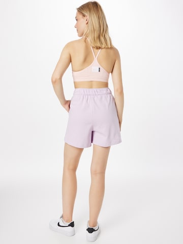 Nike Sportswear Loosefit Kalhoty – fialová
