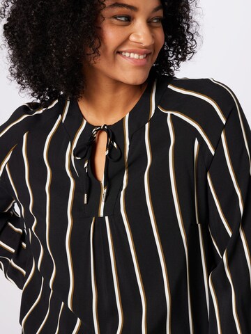 ONLY Carmakoma Bluse 'CARSOLINA' in Schwarz