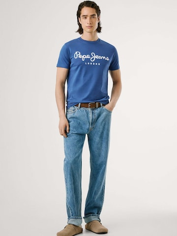 T-Shirt Pepe Jeans en bleu