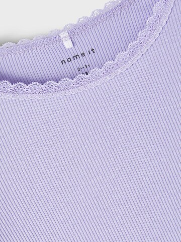 NAME IT - Camisola 'Kab' em roxo