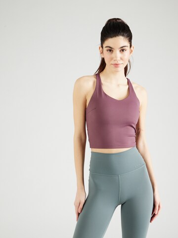 Haut de sport Aim'n en violet : devant