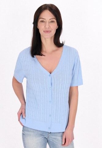 usha BLUE LABEL - Cárdigan 'Everyday Fashion' en azul: frente
