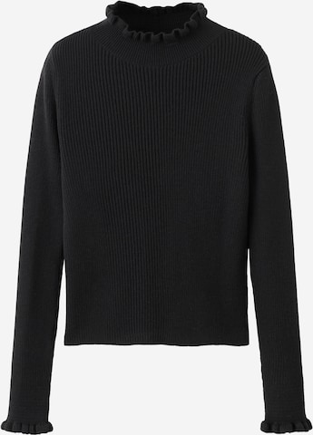 MANGOPulover 'WAVES' - crna boja: prednji dio