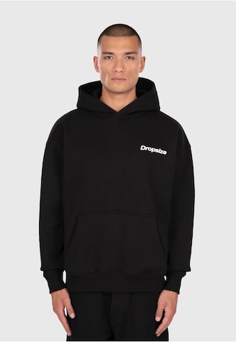 Dropsize Sweatshirt 'Halftone Star' in Black: front