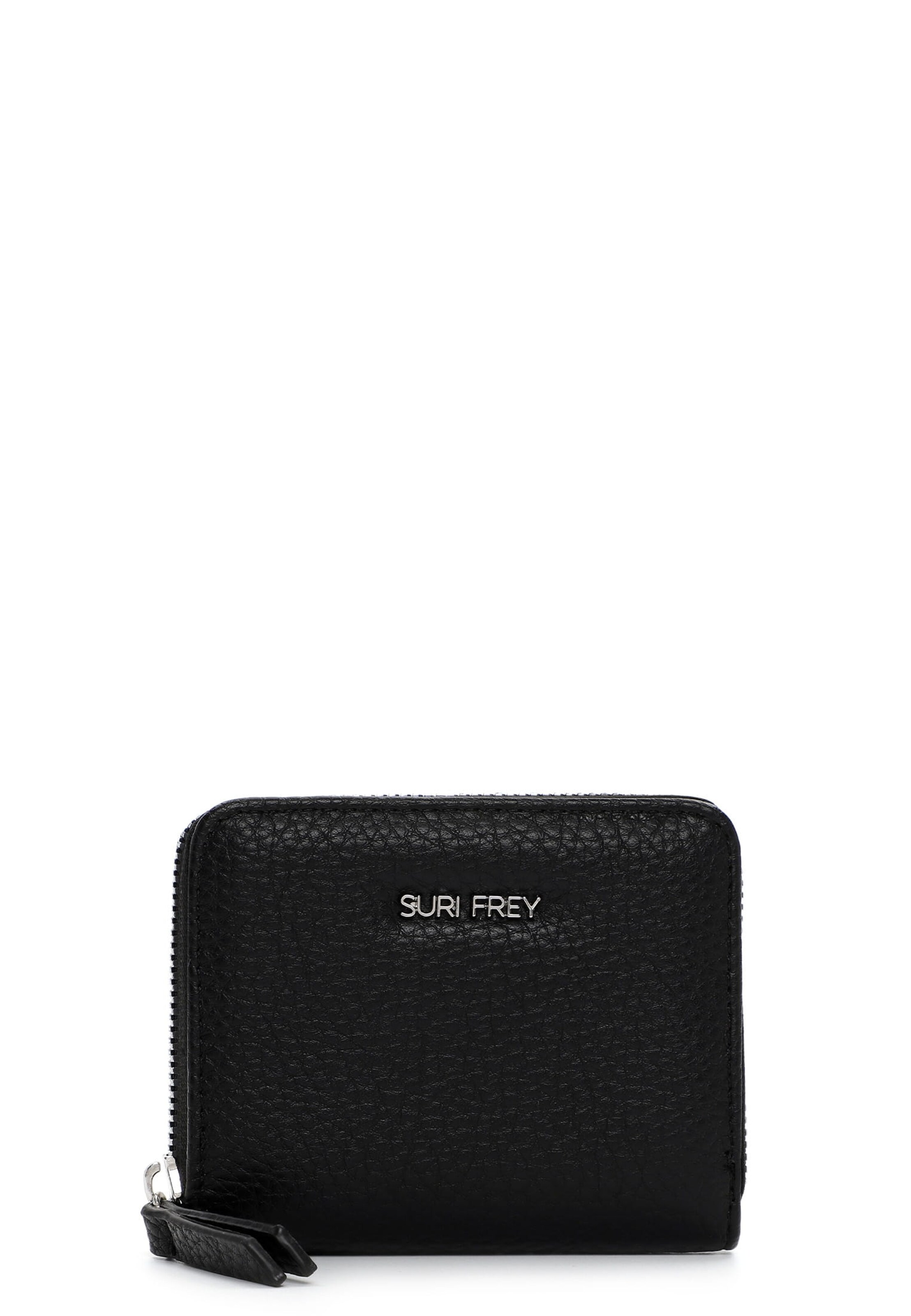 Portamonete 'Tiffy' di Suri Frey in nero: frontale
