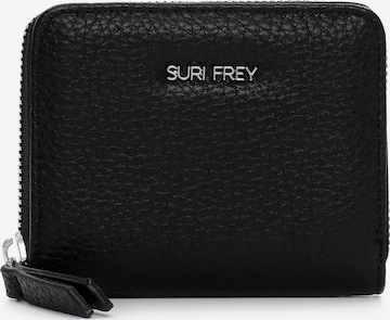 Portamonete 'Tiffy' di Suri Frey in nero: frontale