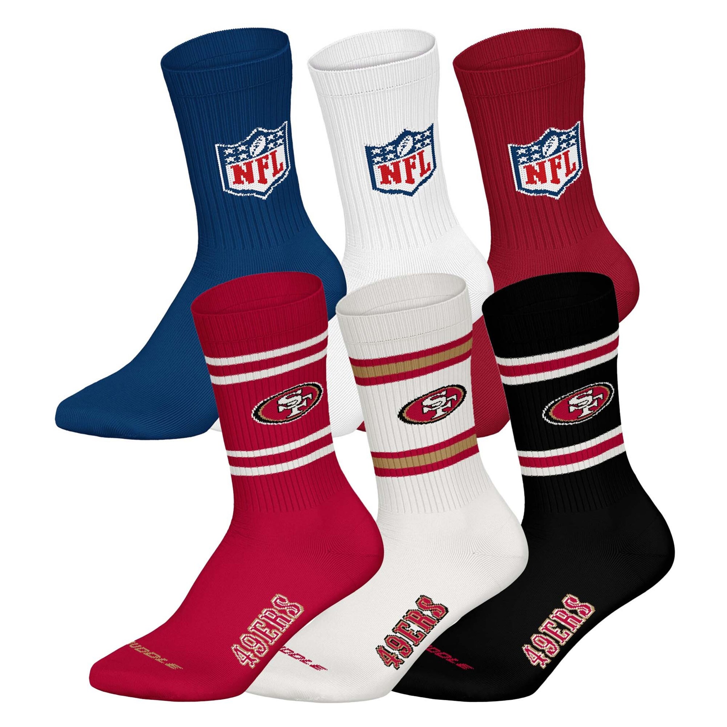 NFL Socken in Mischfarben: Vorderseite