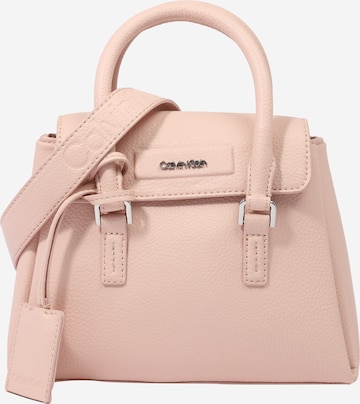 Calvin Klein - Bolso de mano en rosa: frente