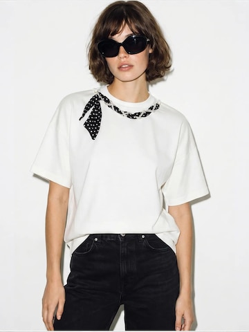Bianco Lucci - Camisa 'T-Shirts' em branco