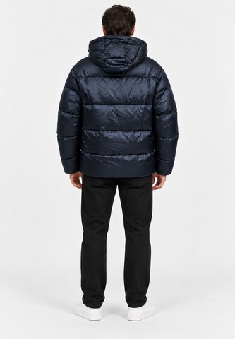 Elara Winterjas in Blauw