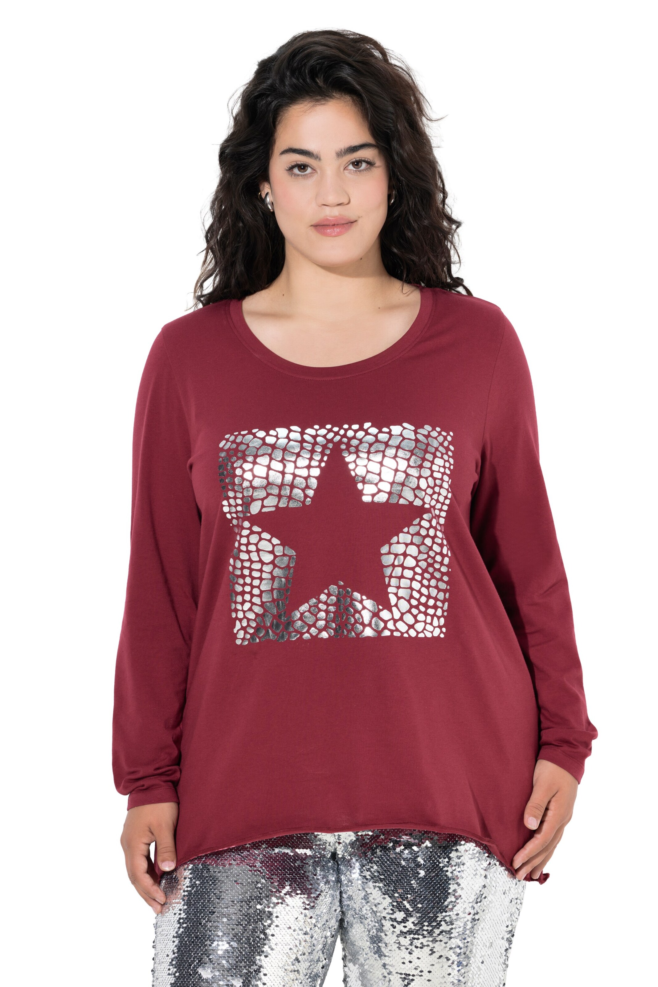 Angel of Style Shirt in Rood: voorkant