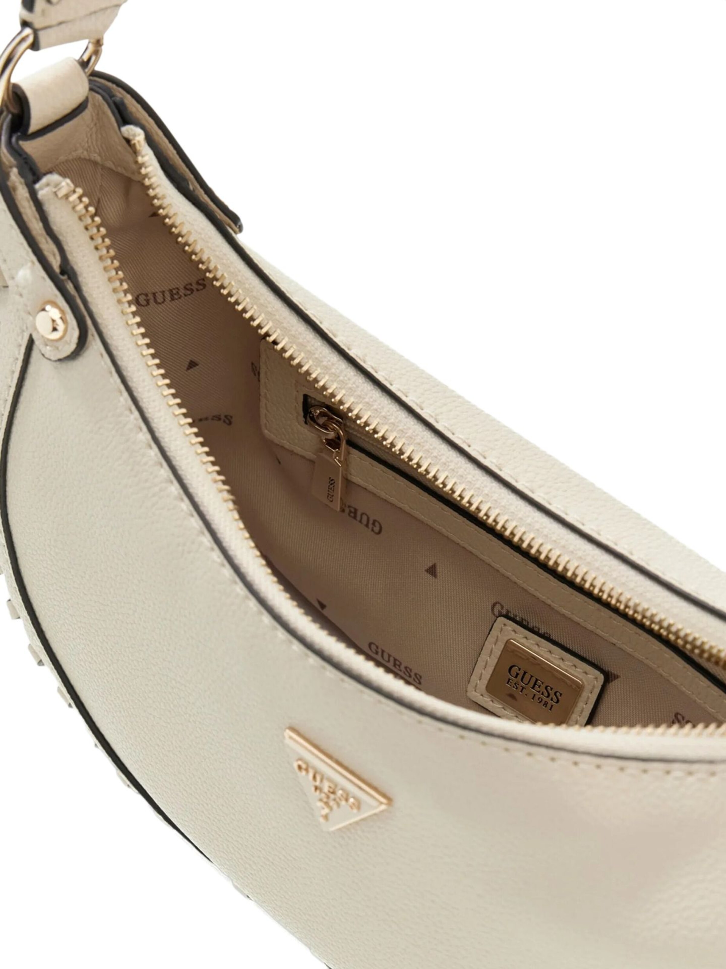 Borsa a spalla 'Guess Shoulder Bag Black' di GUESS in beige