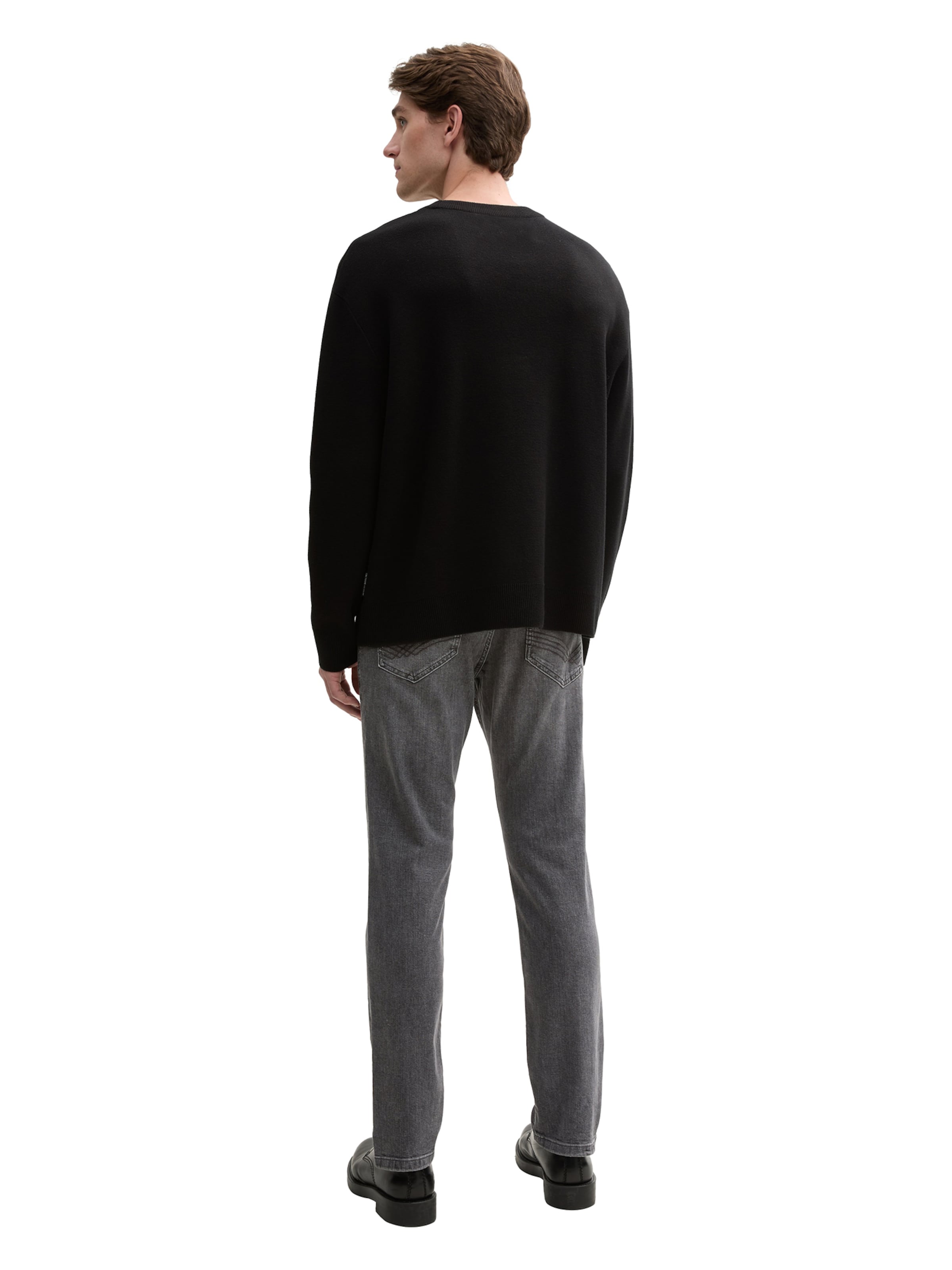 TOM TAILOR Slimfit Farkut 'Josh' värissä harmaa