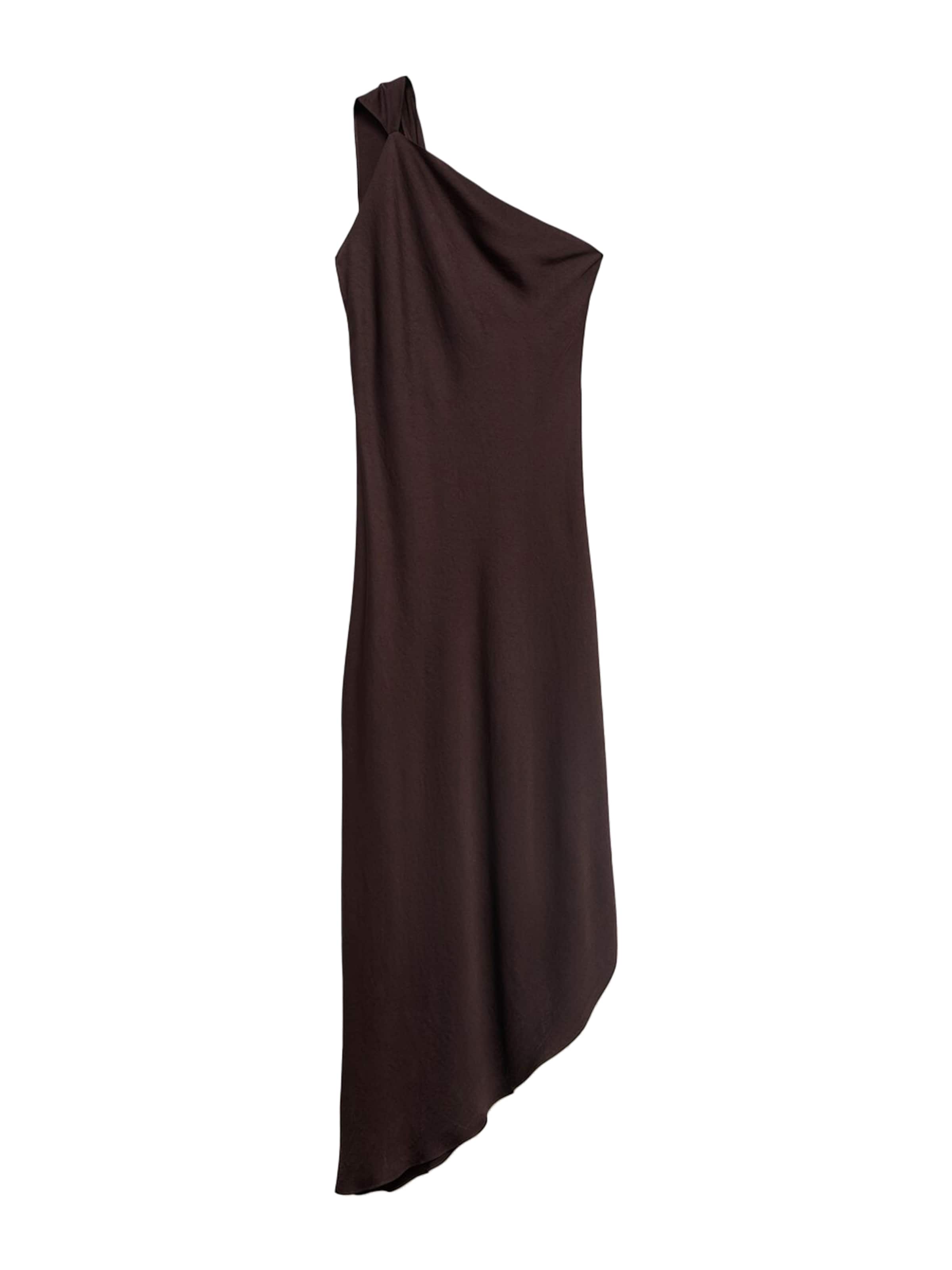 Rochie de seară 'Fiore' de la MANGO pe maro: față