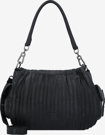 Sac bandoulière FREDsBRUDER en noir : devant