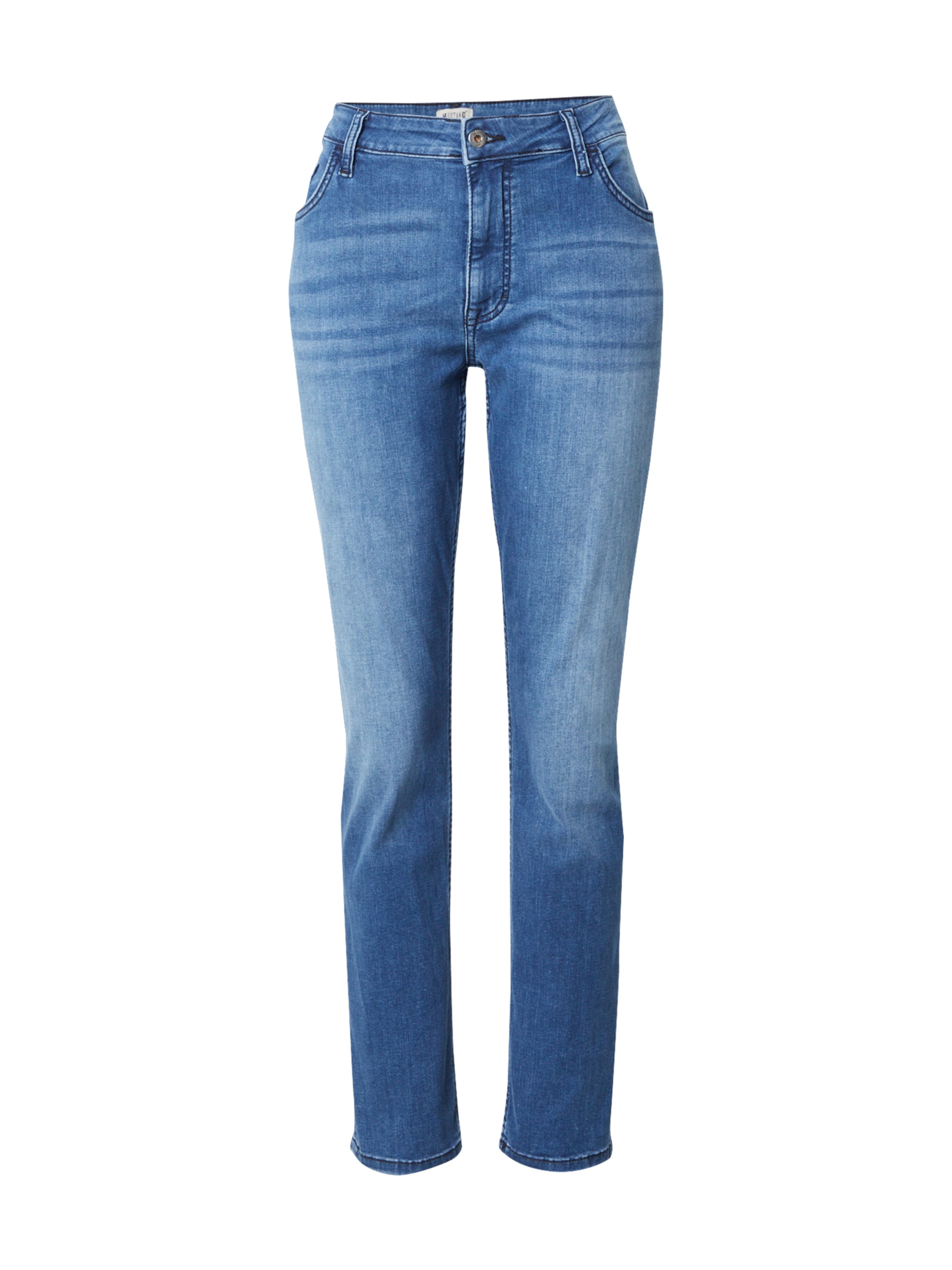 MUSTANG Slimfit Džíny 'Sissy' – modrá: přední strana