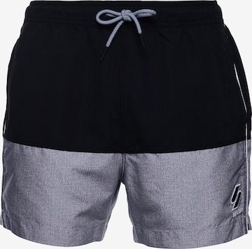 Superdry Badeshorts in Grau: predná strana