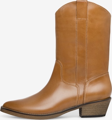 Ivylee Copenhagen Cowboy Boots 'Tracy Escuvado' in Brown