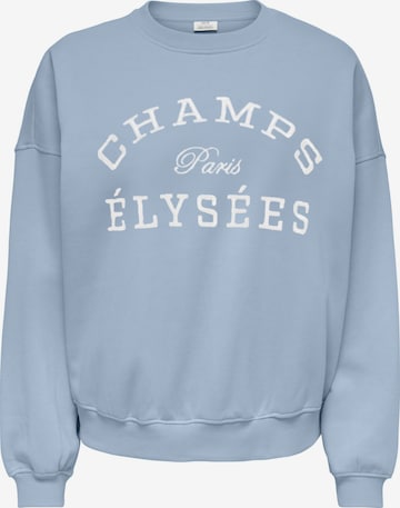 JDY Sweatshirt 'JDYMesa' i blå: forside