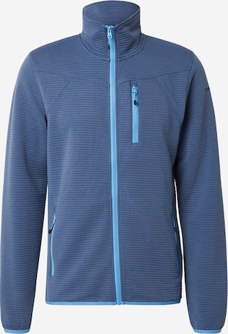 mėlyna ICEPEAK Funkcinis flisinis džemperis 'BERTHOLD': priekis