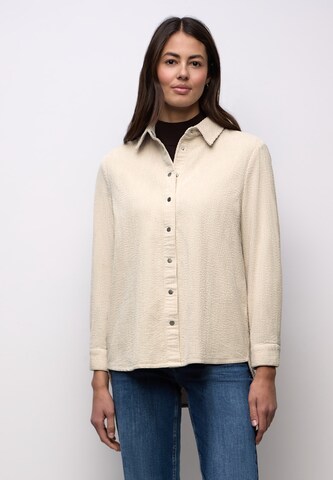 STREET ONE Blouse in Beige: front
