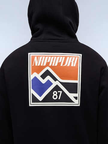 NAPAPIJRI Sweatshirt 'Guide' in Black