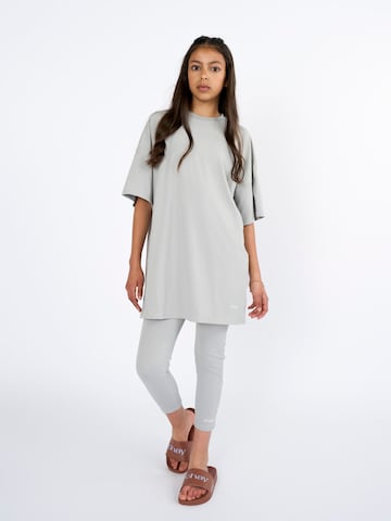 Chay - Moda de baño deportiva 'Sports swimwear 'Chay Sea Active Light Grey Kids Burkini Swimset sport' en gris: frente