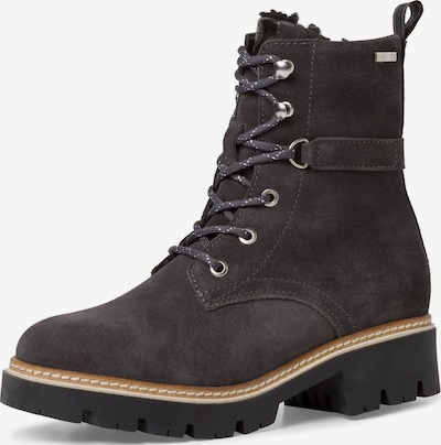TAMARIS Lace-up bootie in Anthracite, Item view