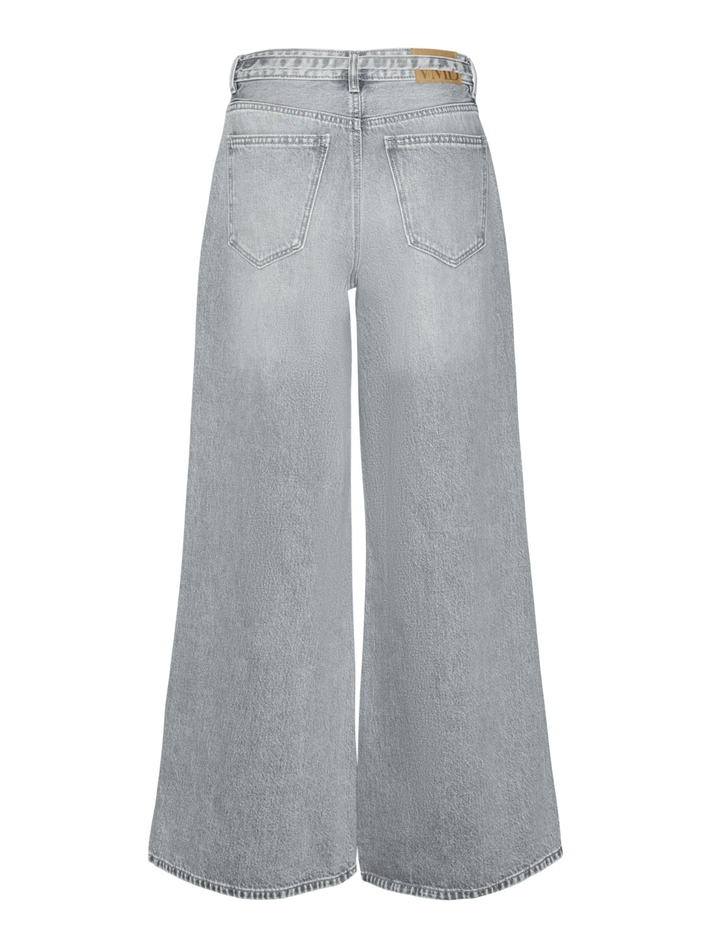 Loosefit Jeans '10317636' di VERO MODA in grigio