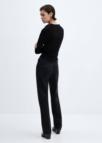 MANGO Regular Jeans 'Matilda' in Zwart
