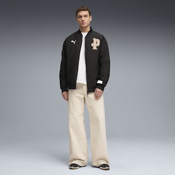PUMA Sports jacket 'Manchester City 10th Anniversary' in Black