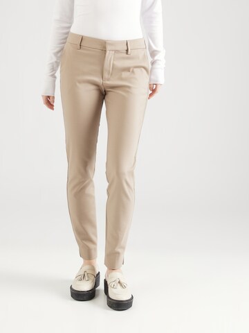 Slimfit Pantaloni con pieghe di MOS MOSH in grigio: frontale